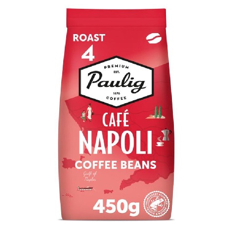 Paulig Cafe Napoli, зерно, 450 гр Paulig Cafe Napoli, зерно, 450 гр